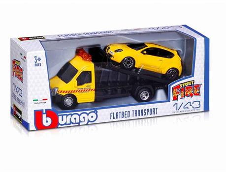 CARRO ATTREZZI + AUTO 1/43
