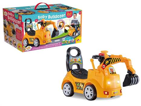 CAVALCABILE BABY BULLDOZER 2 IN 1