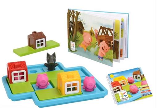 GIOCO I TRE PORCELLINI + LIBRO