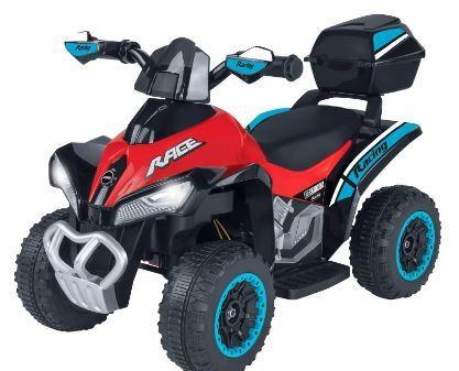 QUAD ELETTRICO ROSSO 6V