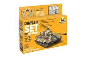 CARRO ARMATO KING TIGER STARTER KIT 1/72