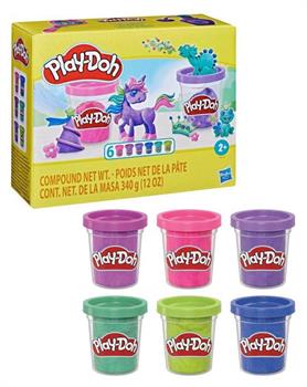 PLAY-DOH 6 VASETTI BRILLANTI