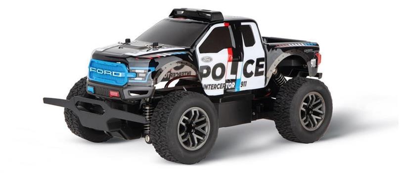 AUTO R/C FORD RAPTOR POLICE 1/18