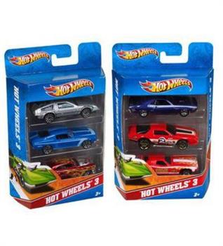 HOT WHEELS  CONFEZIONE 3 VEICOLI