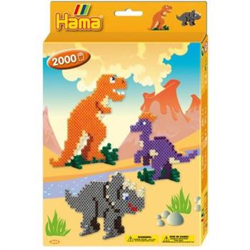 HAMA SET DINOSAURI 2000 BEADS