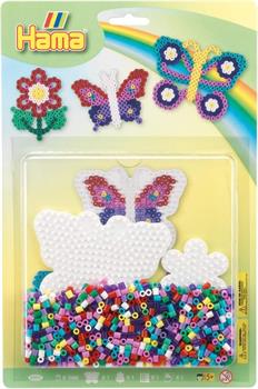 HAMA SET FARFALLE E FIORI