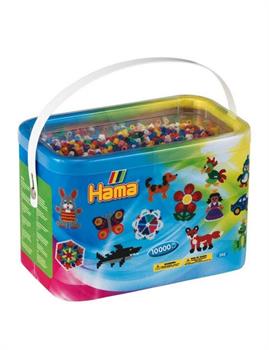 HAMA BEADS CESTELLO MISTO 10000 BEADS