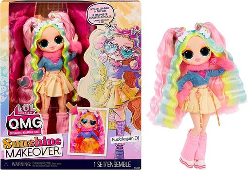 LOL OMG SUNSHINE MAKEOVER BUBBLEGUM DJ
