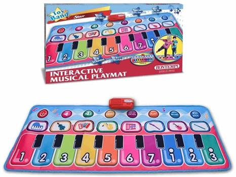 TAPPETO ELETTRONICO MUSICALE 130X48CM