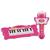 TASTIERA 24 TASTI ROSA C/MICROFONO KARAO