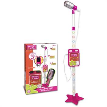 MICROFONO DA PALCOSCENICO CON LUCI ROSA