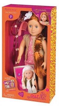 BAMBOLA PATIENCE + ACCESSORI PER CAPELLI