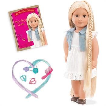 BAMBOLA PHOEBE CON ACCESSORI PER CAPELLI