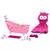SET VASCA ROSA CON ACCESSORI