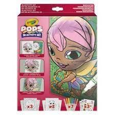 SET ATTIVITA' 3D POPS CREATURE MISTICHE