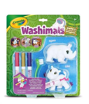 WASHIMALS SET RICARICA RHINO\HIPPO