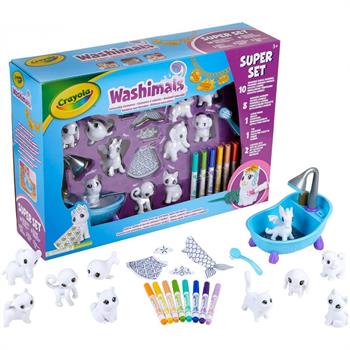 WASHIMALS SUPER SET MASCHERE E COSTUMI