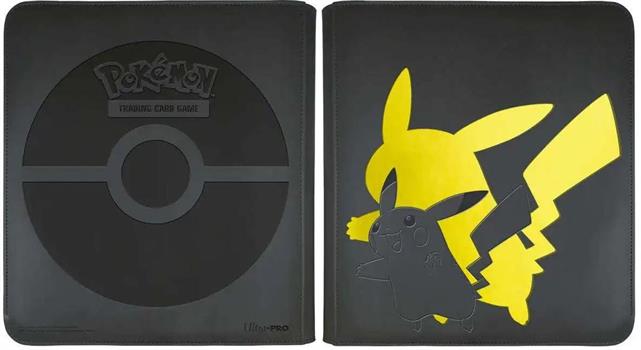 POKEMON ALBUM DELUXE 12 TASCHE CON ZIP