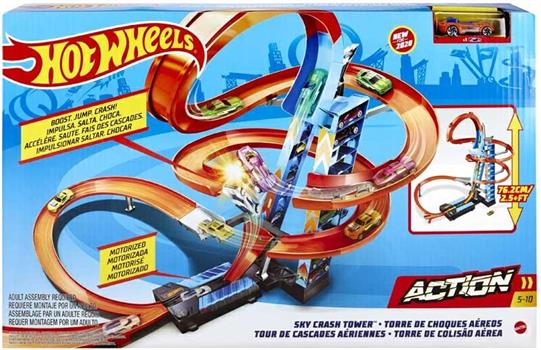HOT WHEELS SKY CRASH TOWER 76.2CM
