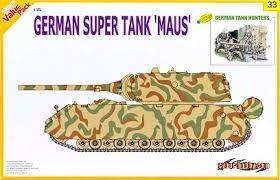 CARRO ARMATO SUPER TANK MAUS KIT 1/35