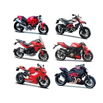 MOTO DUCATI ASSORTITE 1/18
