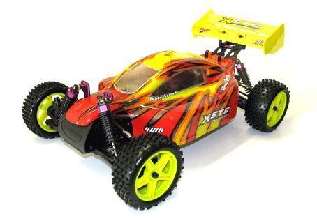 AUTO R/C RK XSTR RED BUGGY 1/10