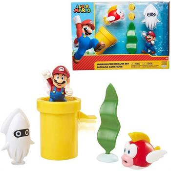 SUPER MARIO SET DIORAMA SOTTOMARINO