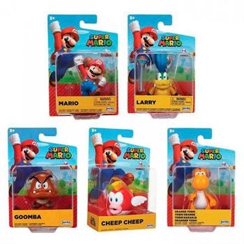 SUPER MARIO PERSONAGGI 5 CM ASSORTITI