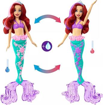 DISNEY PRINCESS ARIEL CAMBIA COLORE