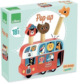 POP-UP AUTOBUS IN LEGNO