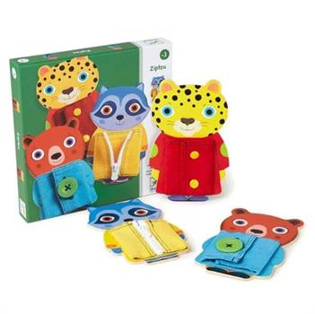 ANIMALETTI CON CHIUSURA LAMPO