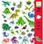 STICKERS DINOSAURI