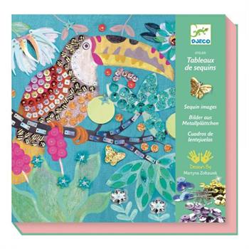 QUADRI CON PAILLETTES SFAVILLANTI
