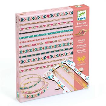 TELAIO E BRACCIALETTI A PERLINE
