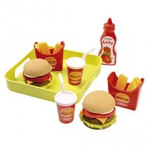 VASSOIO SET HAMBURGER