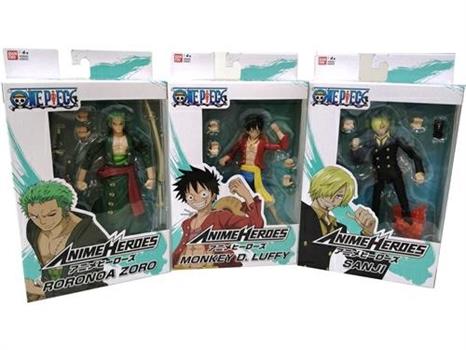 ONE PIECE PERSONAGGI ASSORTITI