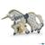 CAVALLO TESTA DI UNICORNO
