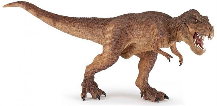 T-REX MARRONE CHE CORRE