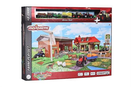 MEGA SET FATTORIA CON 5 VEICOLI