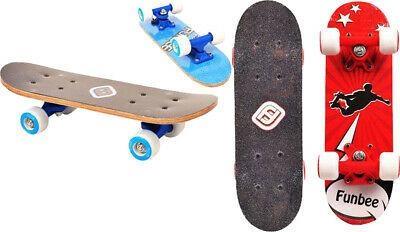 MINI SKATE IN LEGNO ROSSO/BLU