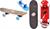 MINI SKATE IN LEGNO ROSSO/BLU