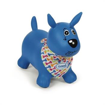 LUDI CANE BLU DA CAVALCARE