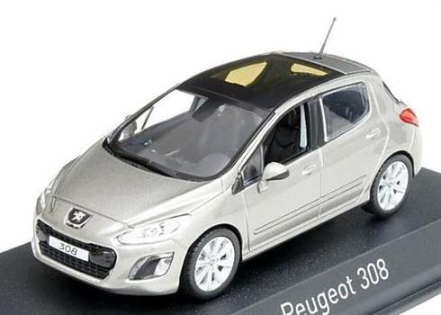 AUTO PEUGEOT 308 1/43
