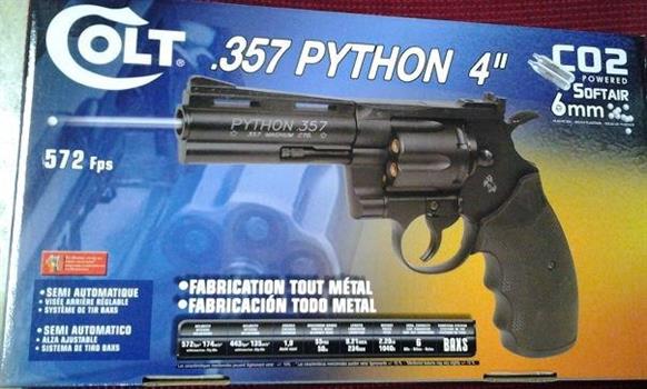 PISTOLA SOFTAIR CO2 COLT PYTHON