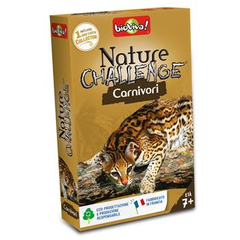 CARTE NATURE CHALLENGE CARNIVORI