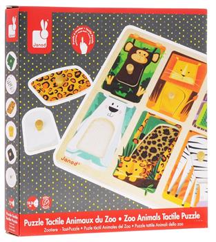 PUZZLE TATTILE ANIMALI DELLO ZOO