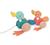PULL ALONG FAMIGLIA DI ANATRE