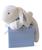 CONIGLIETTO DOUDOU BLU CM75