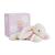 CONIGLIETTO DOUDOU ROSA 25CM