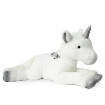 UNICORNO BIANCO\ARGENTO 35CM